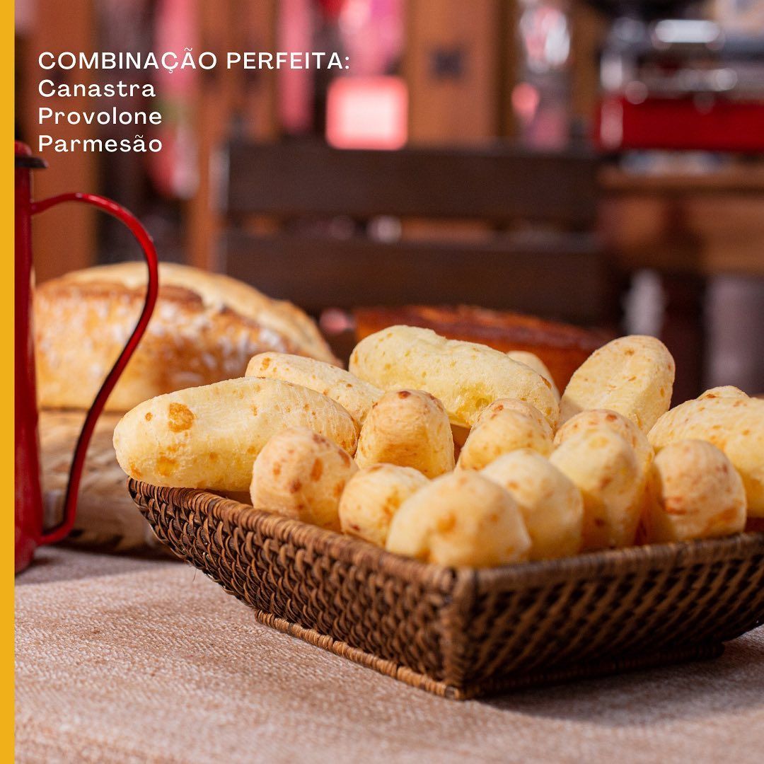 Combinação perfeita: Canastra, Provolone e Parmesão