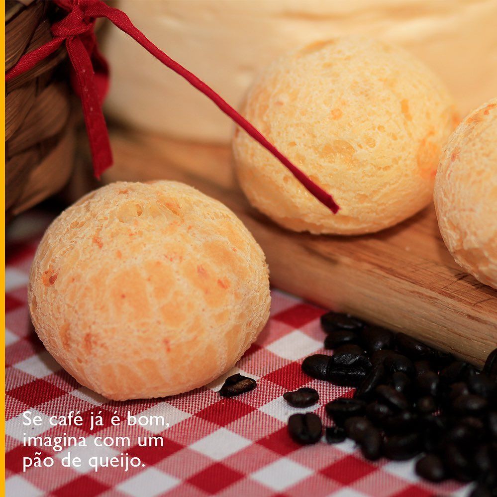 Se café já é bom imagina com um pão de queijo.