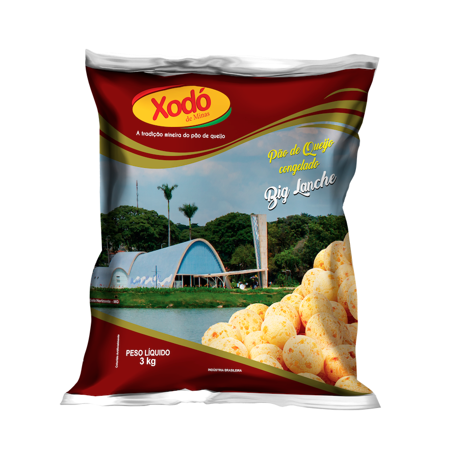 Pão de Queijo Big Lanche | Xodó de Minas – O Maior, Mais Saboroso e Mineiro | 3KG