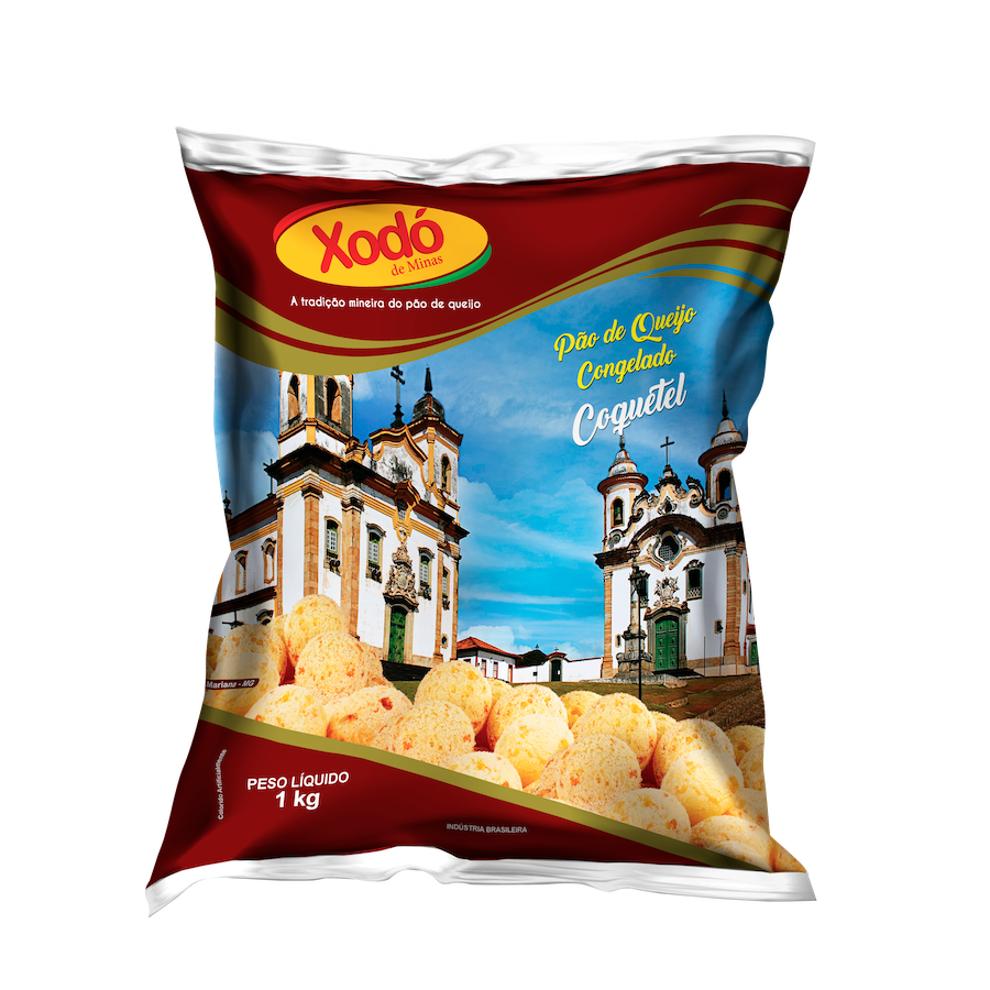 Pão de Queijo Coquetel | Xodó de Minas – Pequeno no Tamanho, Gigante no Sabor | 1KG